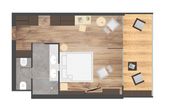 Schwarz - DOPPELZIMMER PANORAMA