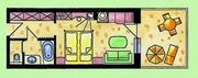 Junior Suite - East, approx. 35 m&sup2;