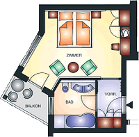 Ellmau - 32-36 sqm (2-3 persons)