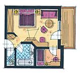 Familien- Luxus- Suite