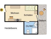 Sonnelino - Einzelzimmer Heidelbeere