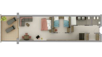 Royal Garden Suite deluxe