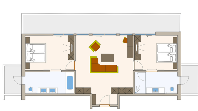 Panoramasuite #645 im Quellenhaus