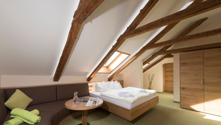 Hotel Zimmer: Family-Suite "Schreinerhof Studio" - Richtung Baustelle - Schreinerhof in Schönberg