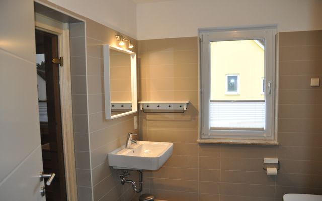 Bad mit Sauna im OG