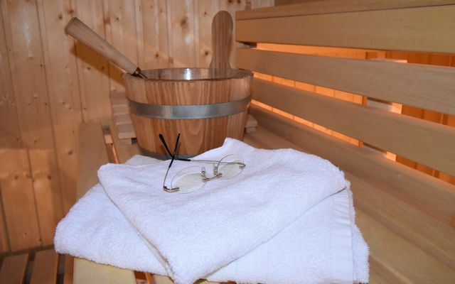 Gemeinschaftssauna im Gebäude
